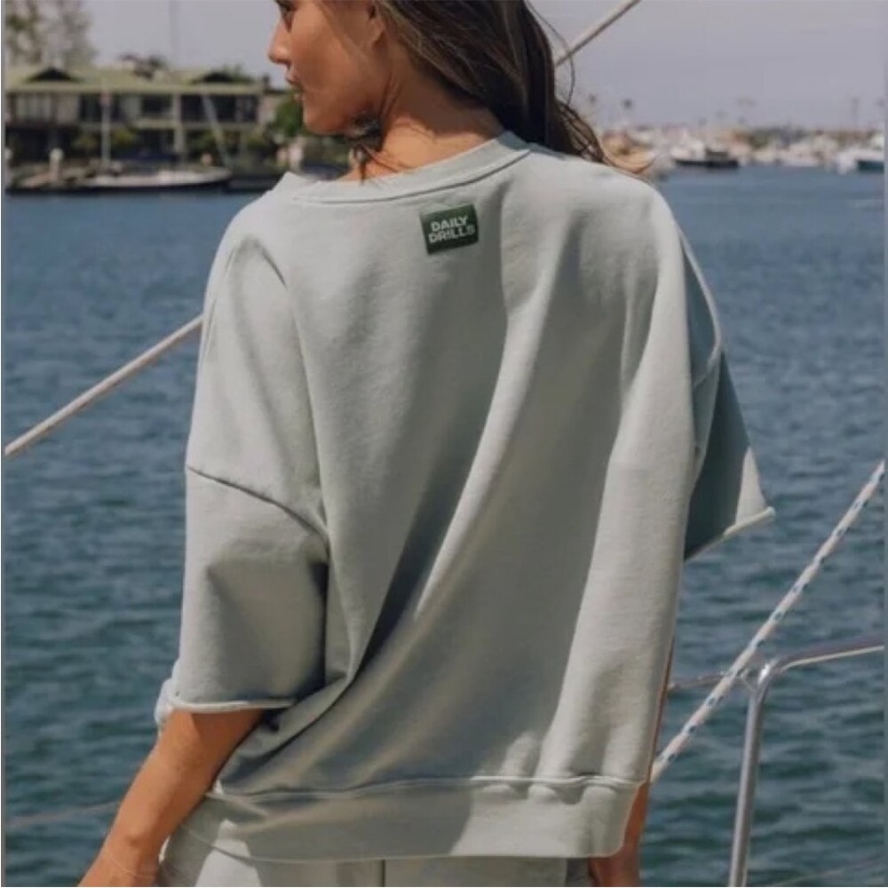 Daily Drills Short Sleeve Sweatshirt